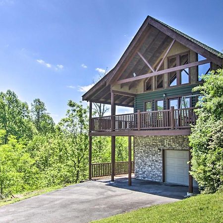 Idyllic Sevierville Cabin Deck And Smoky Mtn View! Extérieur photo