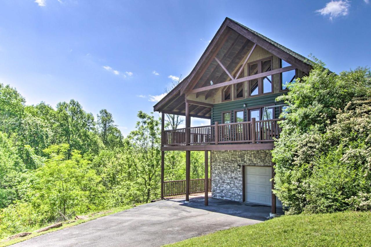 Idyllic Sevierville Cabin Deck And Smoky Mtn View! Extérieur photo