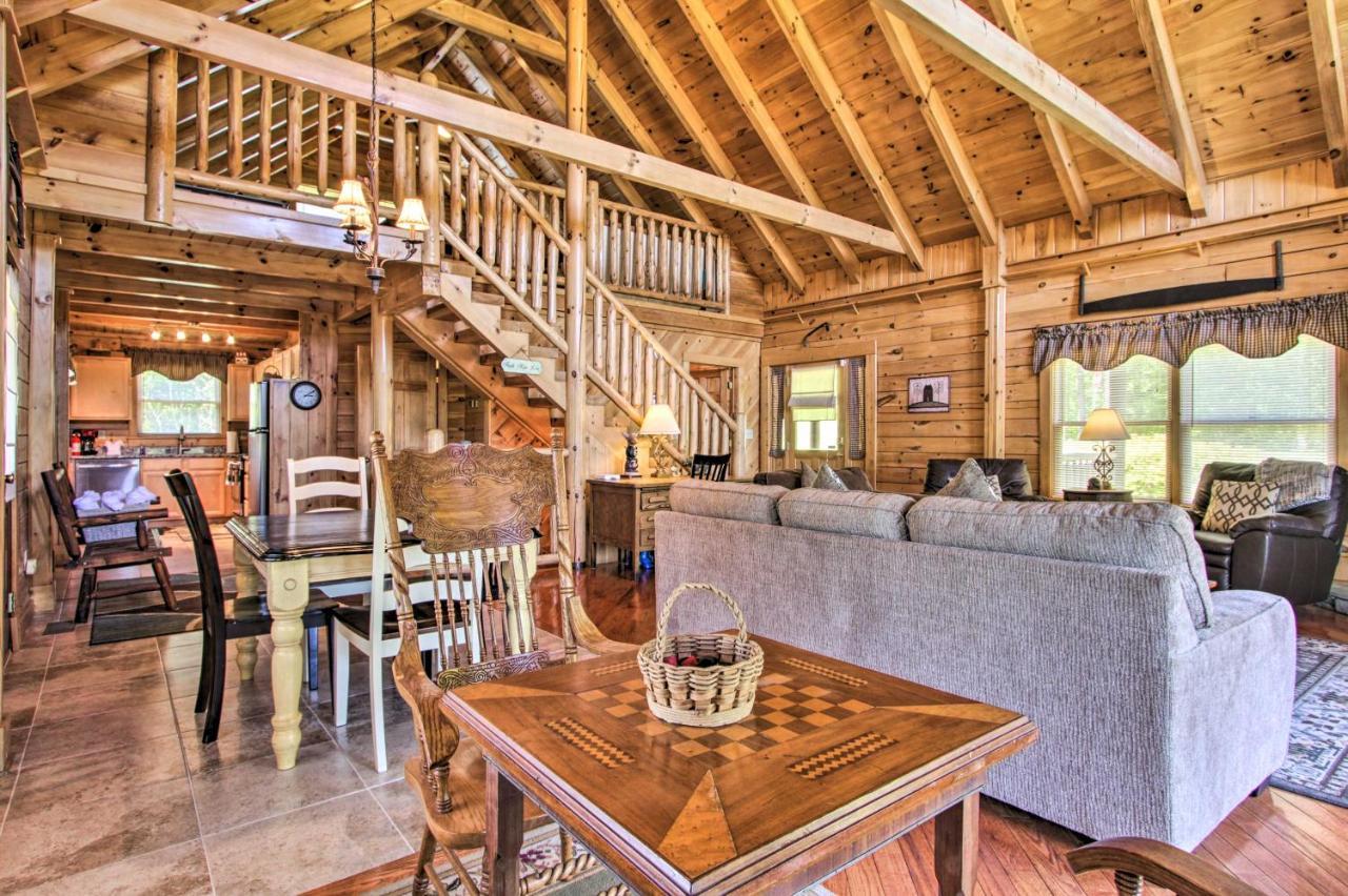 Idyllic Sevierville Cabin Deck And Smoky Mtn View! Extérieur photo