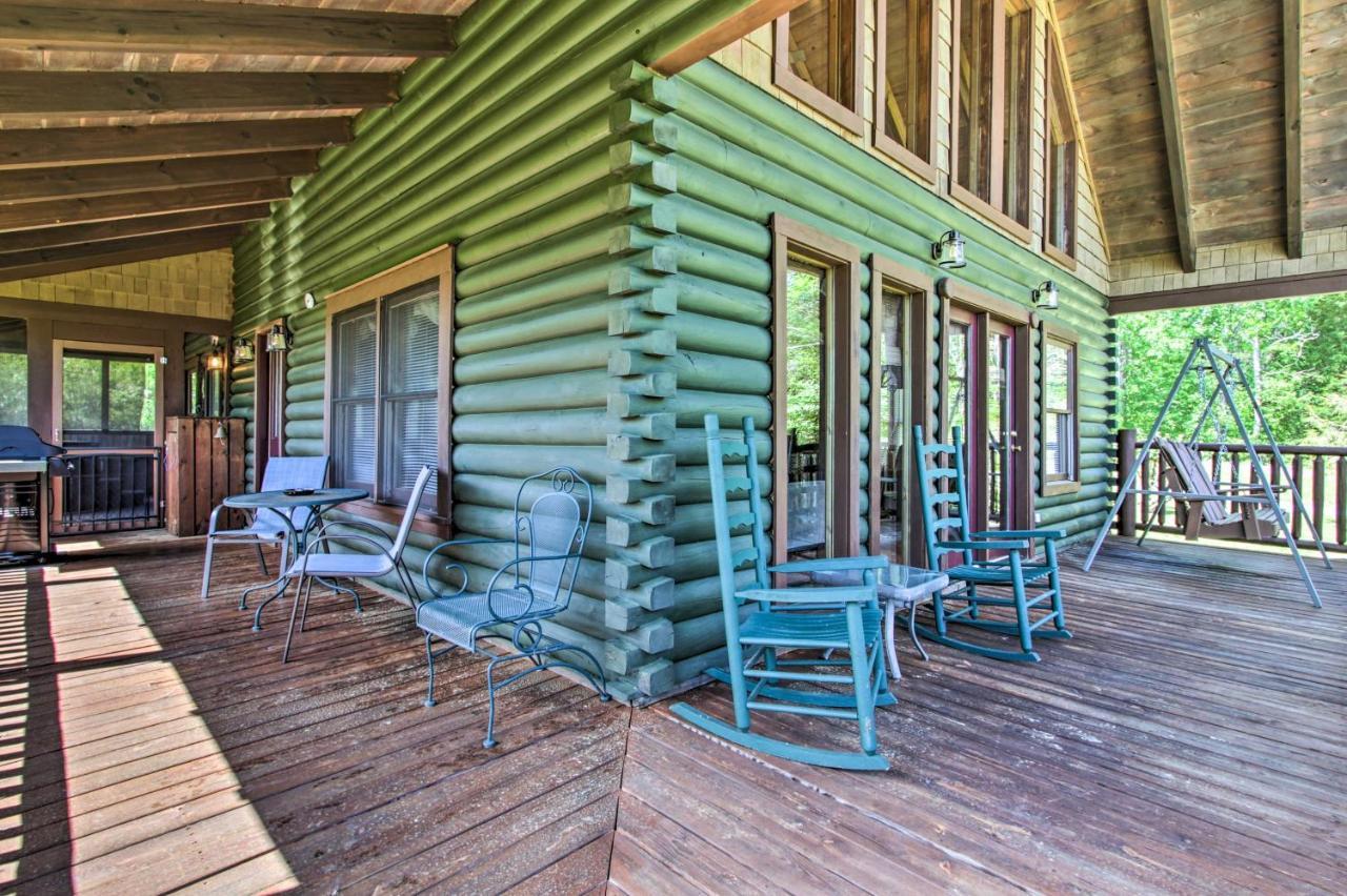 Idyllic Sevierville Cabin Deck And Smoky Mtn View! Extérieur photo