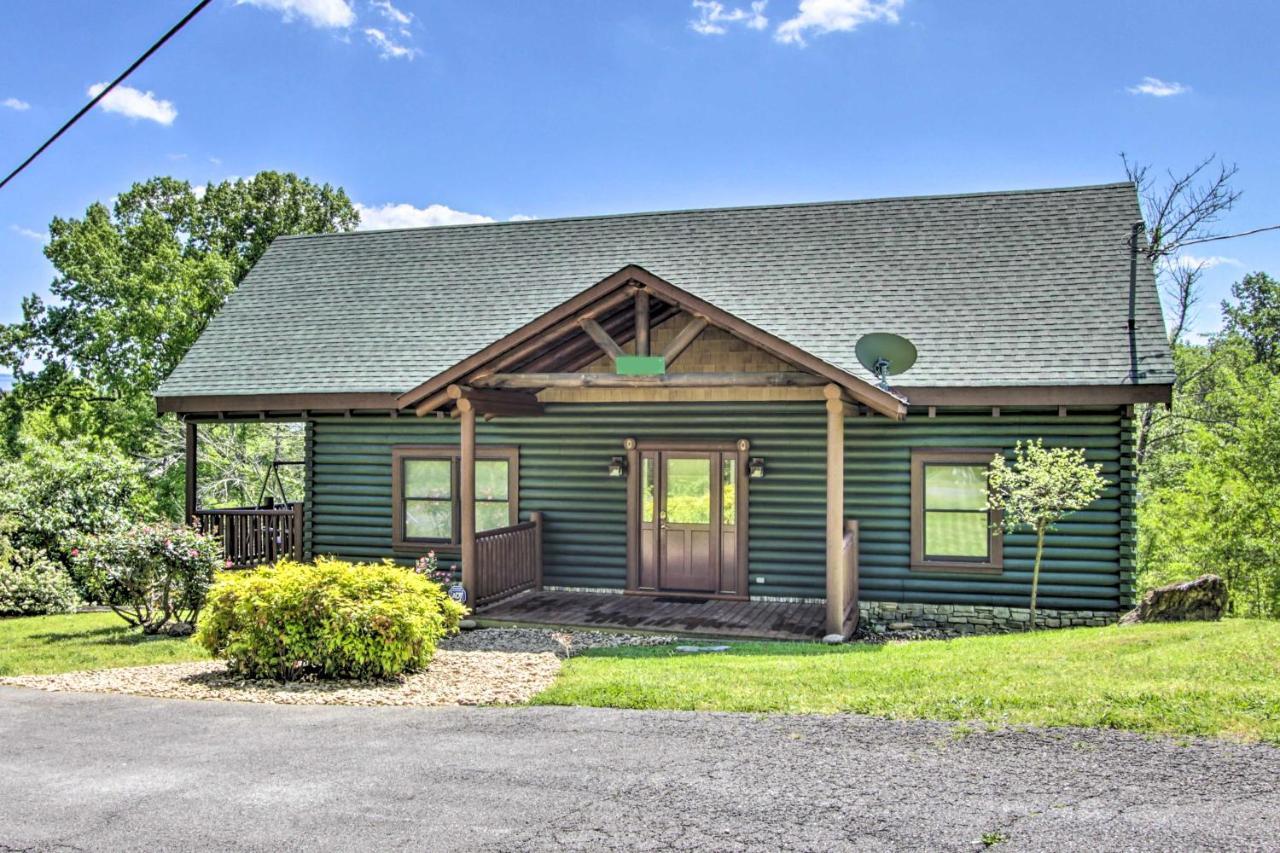 Idyllic Sevierville Cabin Deck And Smoky Mtn View! Extérieur photo