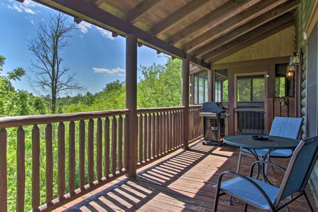 Idyllic Sevierville Cabin Deck And Smoky Mtn View! Extérieur photo