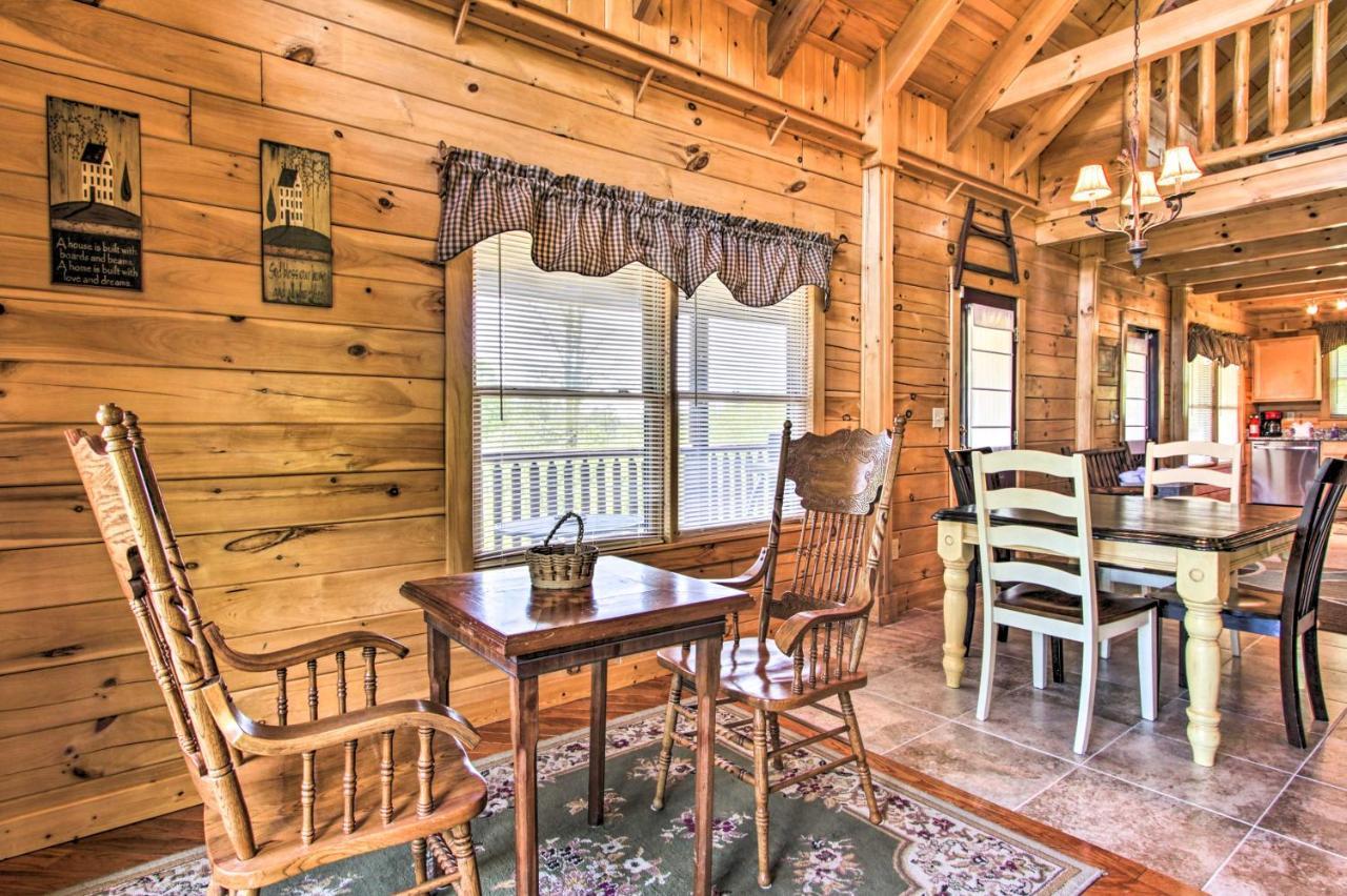 Idyllic Sevierville Cabin Deck And Smoky Mtn View! Extérieur photo