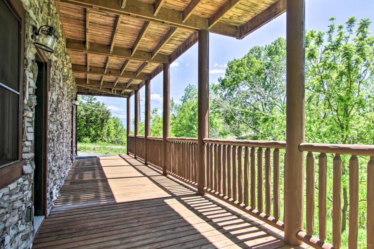 Idyllic Sevierville Cabin Deck And Smoky Mtn View! Extérieur photo